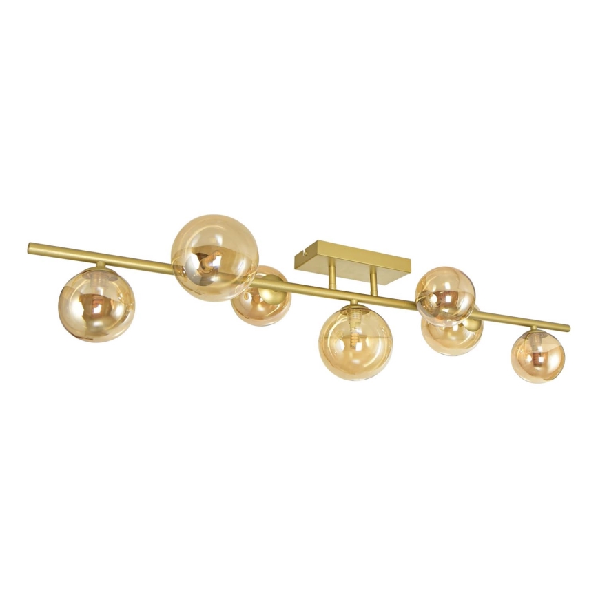 Brilagi - Lámpara de techo LED MILLA 7xG9/3W/230V dorado