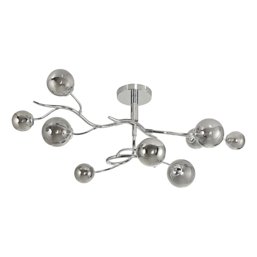 Brilagi - Lámpara de techo LED MISTEL 9xG9/3W/230V cromo brillante/ahumado