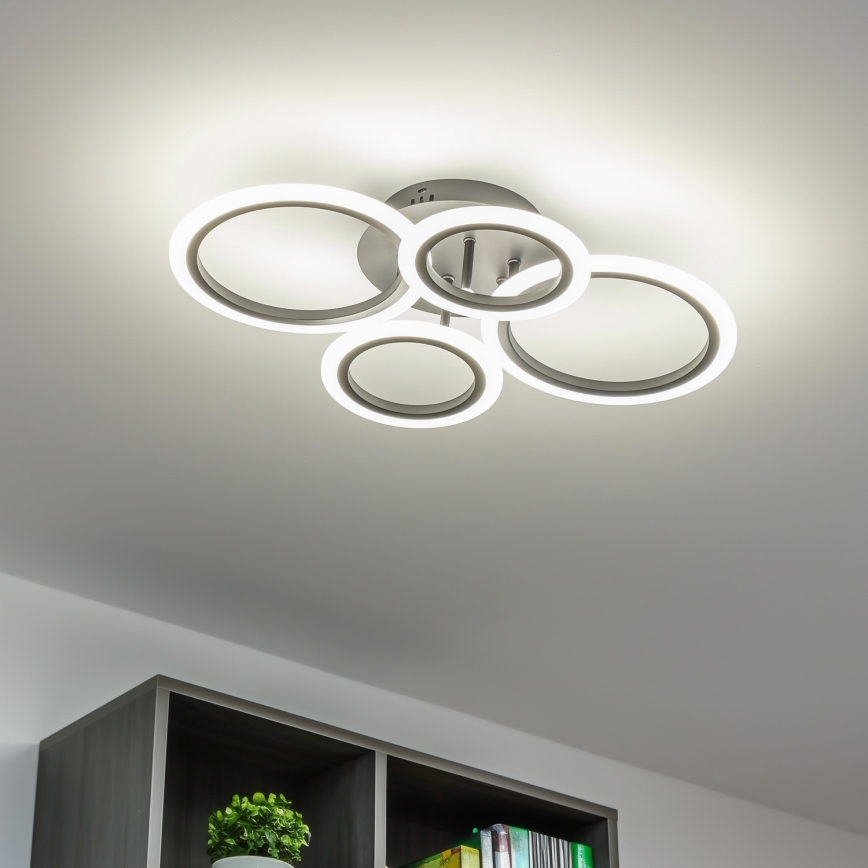 Brilagi - Lámpara de techo LED regulable ORBITS LED/50W/230V 3000-6500K + control remoto