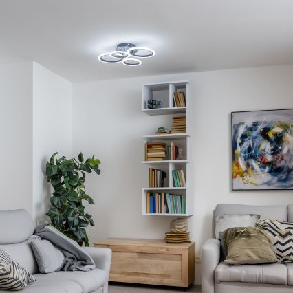 Brilagi - Lámpara de techo LED regulable ORBITS LED/50W/230V 3000-6500K + control remoto