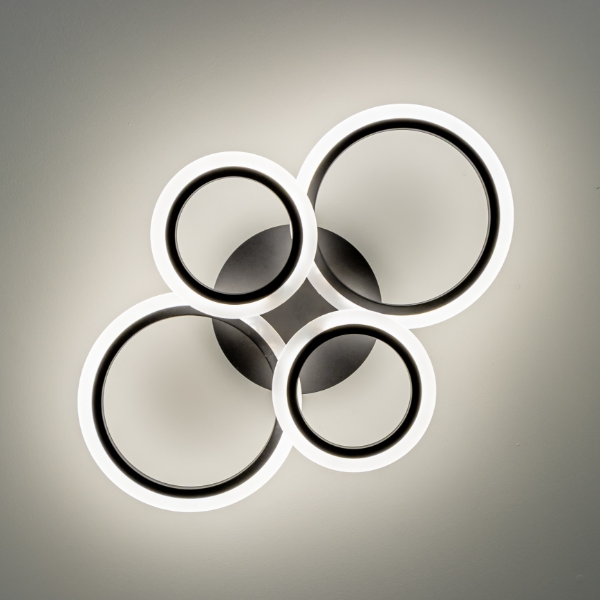 Brilagi - Lámpara de techo LED regulable ORBITS LED/50W/230V 3000-6500K + control remoto