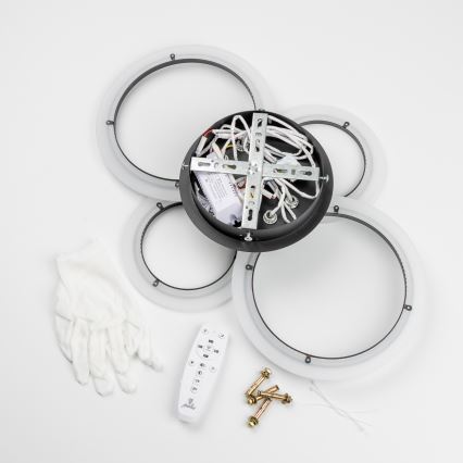 Brilagi - Lámpara de techo LED regulable ORBITS LED/50W/230V 3000-6500K + control remoto