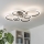 Brilagi - Lámpara de techo LED regulable ORBITS LED/85W/230V 3000-6500K negro + control remoto