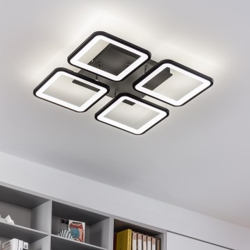 Brilagi - Lámpara de techo LED regulable SQUARED LED/85W/230V 3000-6500K + control remoto
