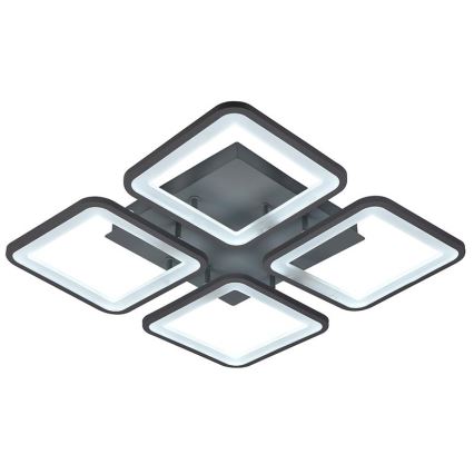 Brilagi - Lámpara de techo LED regulable SQUARED LED/85W/230V 3000-6500K + control remoto