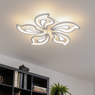 Brilagi - Lámpara de techo LED regulable TWIST LED/125W/230V 3000-6500K + control remoto