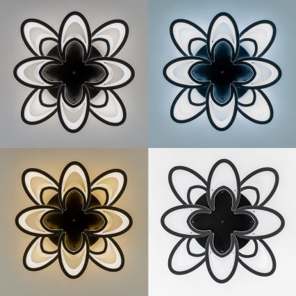 Brilagi - Lámpara de techo LED regulable TWIST LED/125W/230V 3000-6500K + control remoto