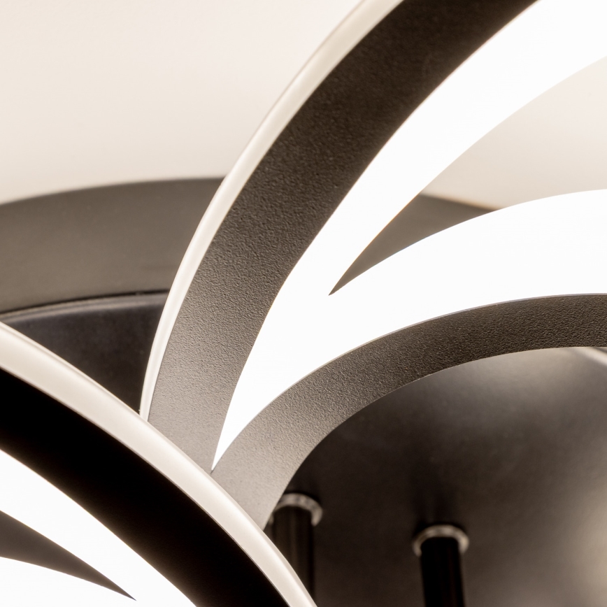 Brilagi - Lámpara de techo LED regulable TWIST LED/125W/230V 3000-6500K + control remoto