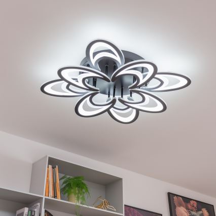 Brilagi - Lámpara de techo LED regulable TWIST LED/125W/230V 3000-6500K + control remoto