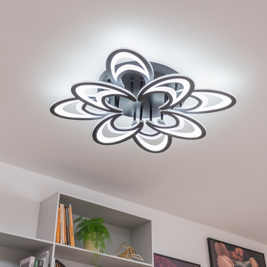 Brilagi - Lámpara de techo LED regulable TWIST LED/125W/230V 3000-6500K + control remoto