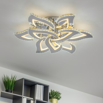 Brilagi - Lámpara de techo LED regulable TWIST LED/180W/230V 3000-6500K + control remoto