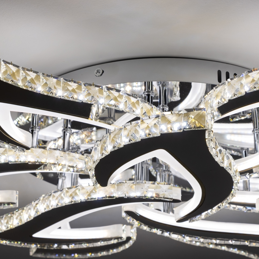 Brilagi - Lámpara de techo LED regulable TWIST LED/180W/230V 3000-6500K + control remoto