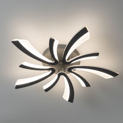 Brilagi - Lámpara de techo LED regulable TWIST LED/55W/230V 3000-6500K antracita + control remoto