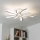 Brilagi - Lámpara de techo LED regulable TWIST LED/55W/230V 3000-6500K blanco + control remoto