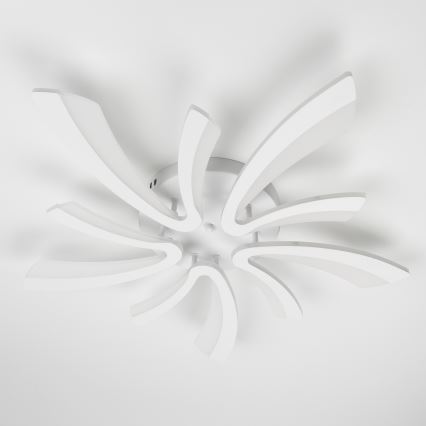 Brilagi - Lámpara de techo LED regulable TWIST LED/55W/230V 3000-6500K blanco + control remoto