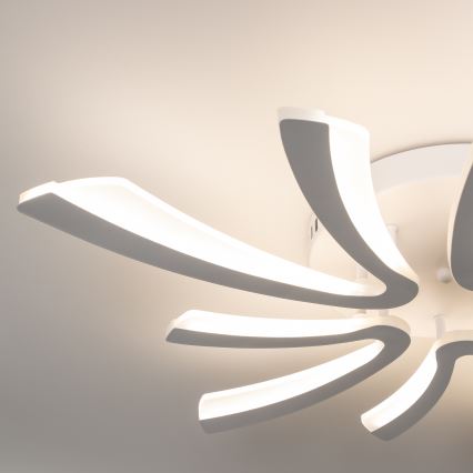 Brilagi - Lámpara de techo LED regulable TWIST LED/55W/230V 3000-6500K blanco + control remoto