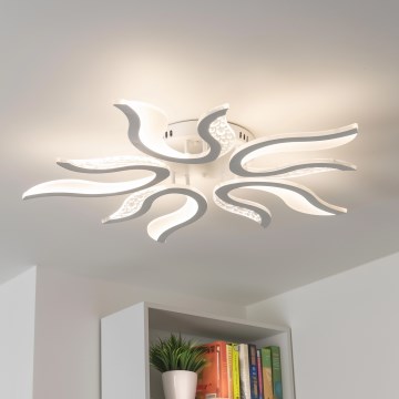Brilagi - Lámpara de techo LED regulable TWIST LED/65W/230V 3000-6500K blanco + control remoto