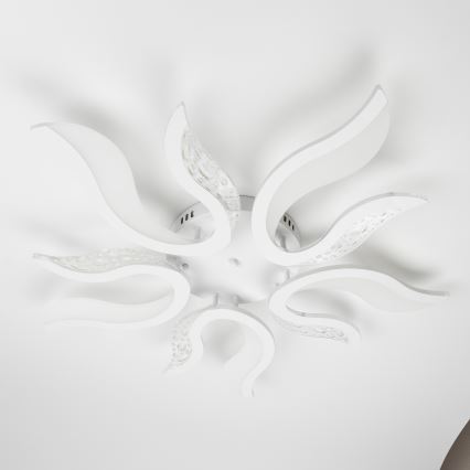Brilagi - Lámpara de techo LED regulable TWIST LED/65W/230V 3000-6500K blanco + control remoto