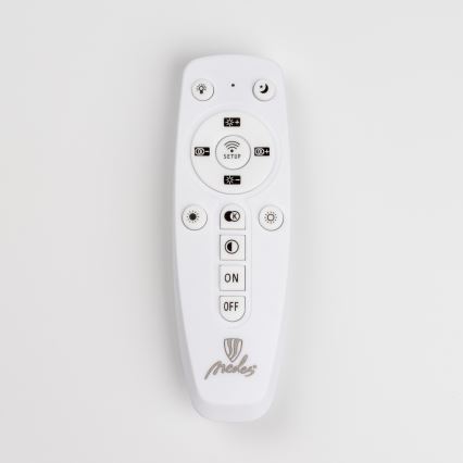 Brilagi - Lámpara de techo LED regulable TWIST LED/65W/230V 3000-6500K negro + control remoto