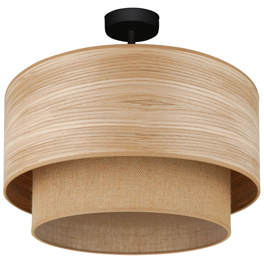 Brilagi - Lámpara de techo MONTANA BOHO 1xE27/15W/230V diá. 45 cm marrón