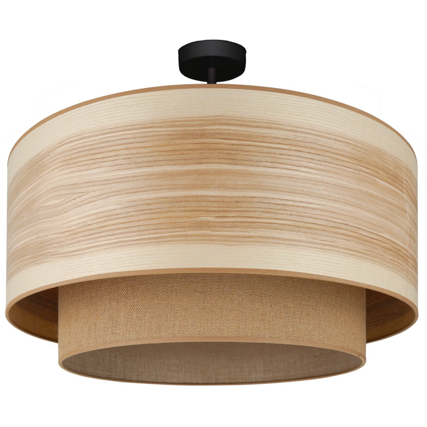 Brilagi - Lámpara de techo MONTANA BOHO 1xE27/15W/230V diá. 60 cm marrón
