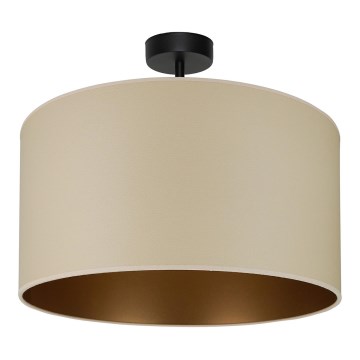 Brilagi - Lámpara de techo OREGON ROLLER VEGE 1xE27/15W/230V diá. 45 cm beige