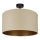 Brilagi - Lámpara de techo OREGON ROLLER VEGE 1xE27/15W/230V diá. 45 cm beige