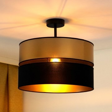 Brilagi - Lámpara de techo ROYAL 1xE27/15W/230V diá. 40 cm negro/dorado