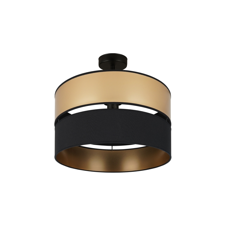 Brilagi - Lámpara de techo ROYAL 1xE27/15W/230V diá. 40 cm negro/dorado