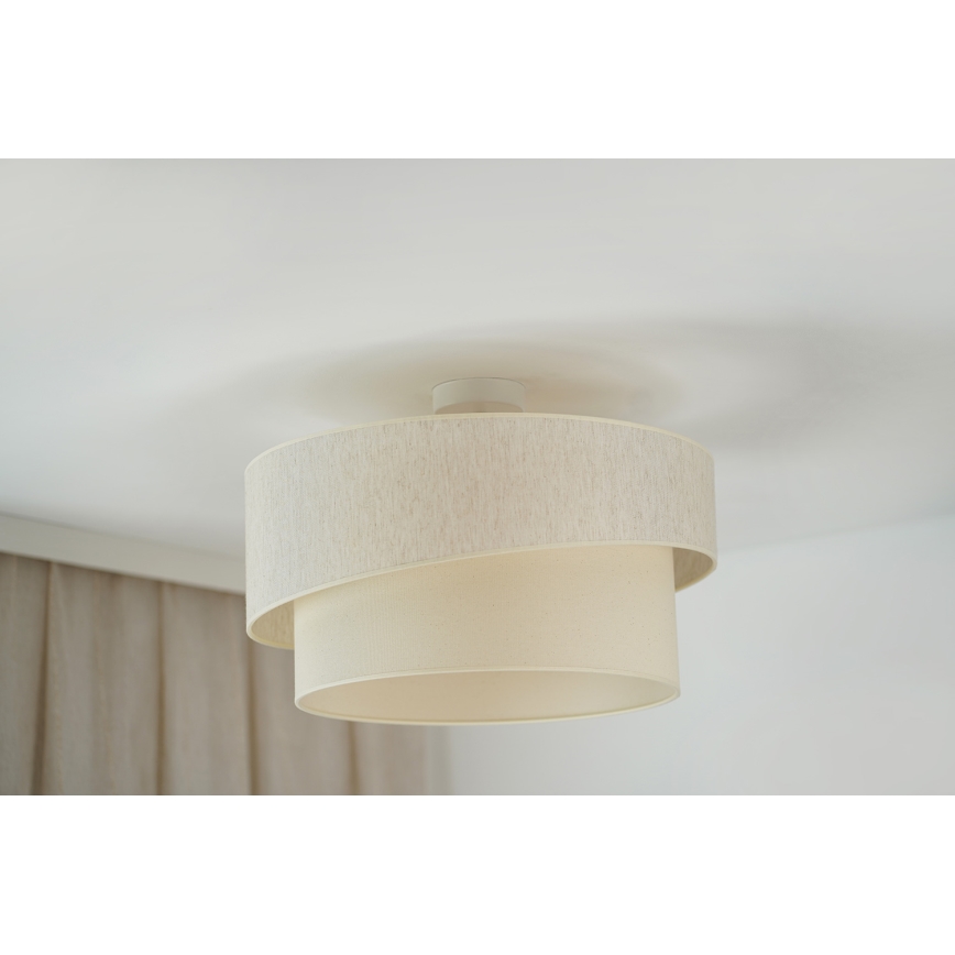 Brilagi - Lámpara de techo SHINE 1xE27/15W/230V diá. 50 cm color crema
