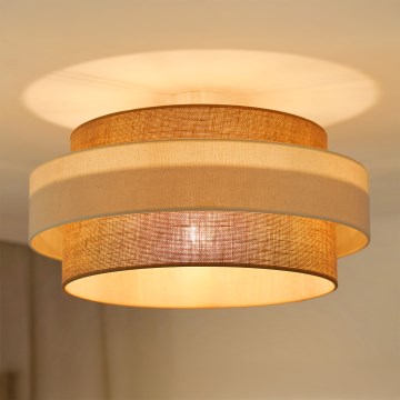 Brilagi - Lámpara de techo SPACE LIGHT 1xE27/15W/230V diá. 50 cm beige/color crema