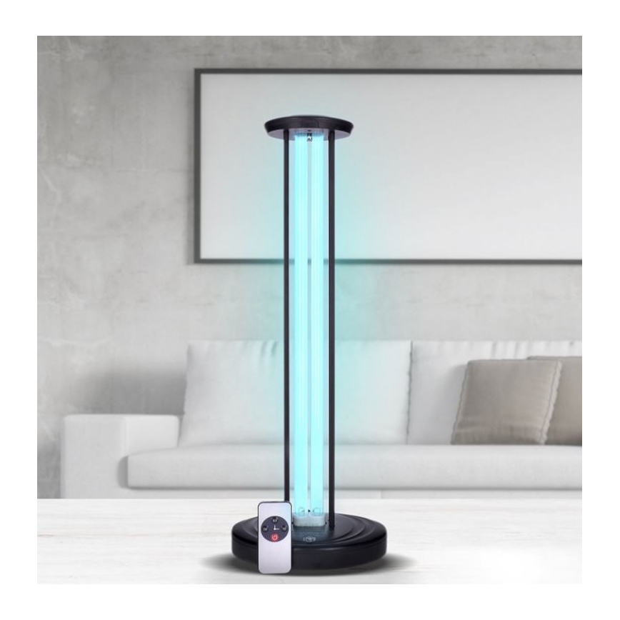 Brilagi - Lámpara germicida desinfectante UVC/38W/230V + control remoto