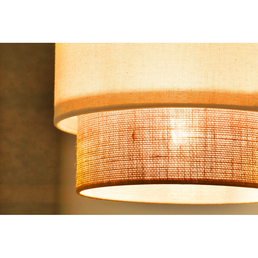 Brilagi - Lámpara LED colgante BOHO STYLE 1xE27/15W/230V diá. 25 cm