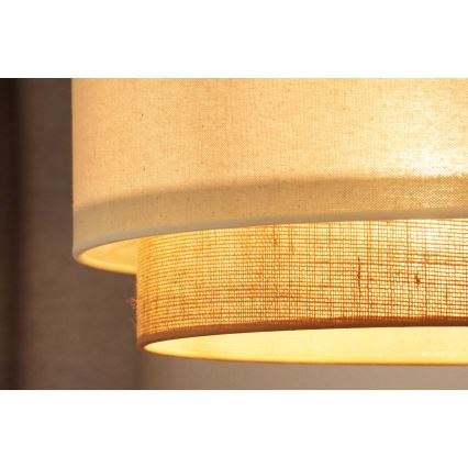 Brilagi - Lámpara LED colgante BOHO STYLE 1xE27/15W/230V diá. 40 cm