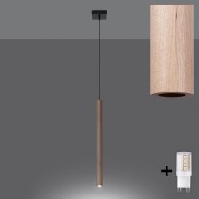 Brilagi - Lámpara LED colgante DRIFA 1xG9/4W/230V madera