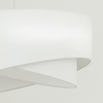 Brilagi - Lámpara LED colgante LYRA 1xE27/15W/230V blanco