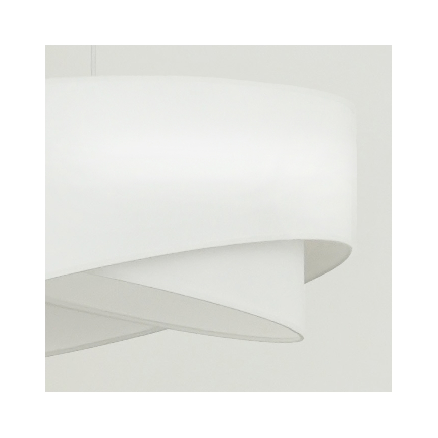 Brilagi - Lámpara LED colgante LYRA 1xE27/15W/230V blanco