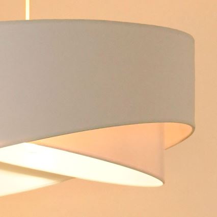 Brilagi - Lámpara LED colgante LYRA 1xE27/15W/230V blanco