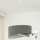 Brilagi - Lámpara LED colgante LYRA 1xE27/15W/230V gris/blanco
