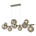 Brilagi - Lámpara LED colgante MILLA 10xG9/3W/230V cromo brillante/ahumado