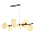 Brilagi - Lámpara LED colgante MILLA 10xG9/3W/230V cromo brillante/blanco
