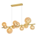 Brilagi - Lámpara LED colgante MILLA 10xG9/3W/230V dorado