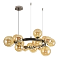 Brilagi - Lámpara LED colgante MILLA 15xG9/3W/230V cromo brillante/dorado