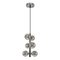 Brilagi - Lámpara LED colgante MILLA 6xG9/3W/230V cromo brillante/ahumado