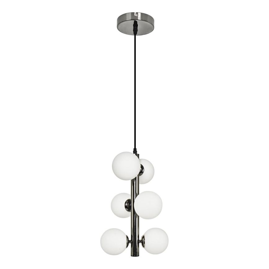 Brilagi - Lámpara LED colgante MILLA 6xG9/3W/230V cromo brillante/blanco