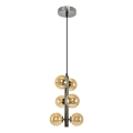 Brilagi - Lámpara LED colgante MILLA 6xG9/3W/230V cromo brillante/dorado