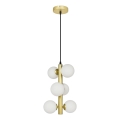 Brilagi - Lámpara LED colgante MILLA 6xG9/3W/230V dorado/blanco