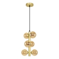 Brilagi - Lámpara LED colgante MILLA 6xG9/3W/230V dorado