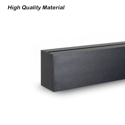 Brilagi - Lámpara LED colgante SLEEKLINE LED/40W/230V 3000/4500/6000K negro