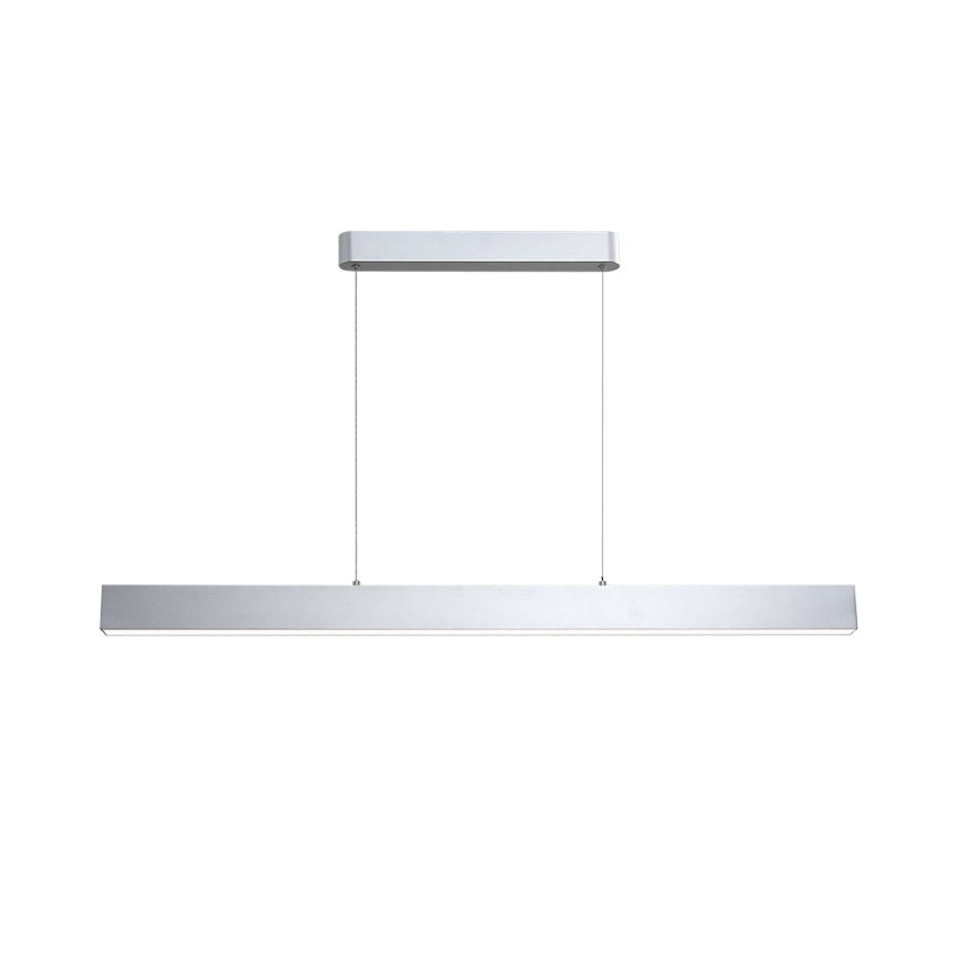 Brilagi - Lámpara LED colgante SLEEKLINE LED/40W/230V 3000/4500/6000K plata